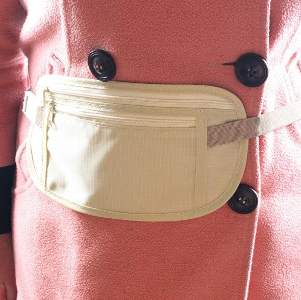 Invisible Travel Waist Packs Belt Bag